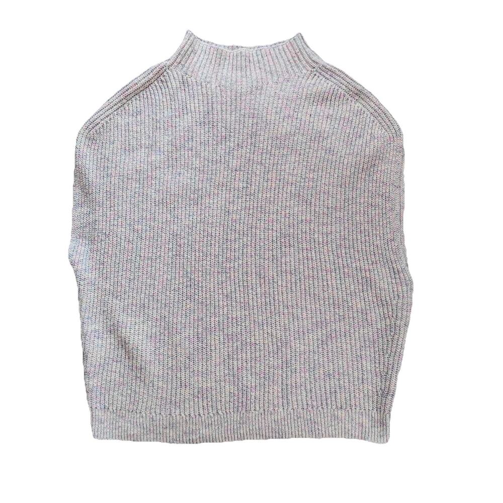 Michael Stars Chunky Ribbed Knit Women’s Sweater L Speckled Boho Classic